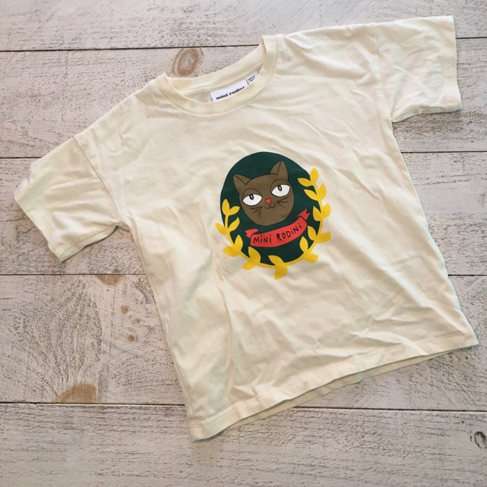 Mini Rodini cat t-shirt